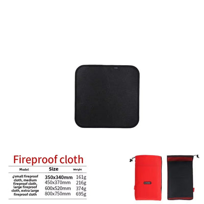 Ember Shield Fire Mat | Fireproof BBQ & Campfire Blanket