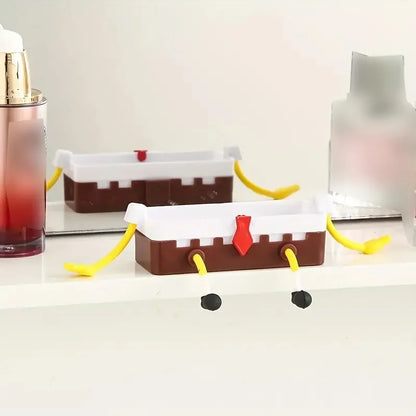 SinkSide Drain Caddy | Wall-Mounted Sponge & Brush Rack