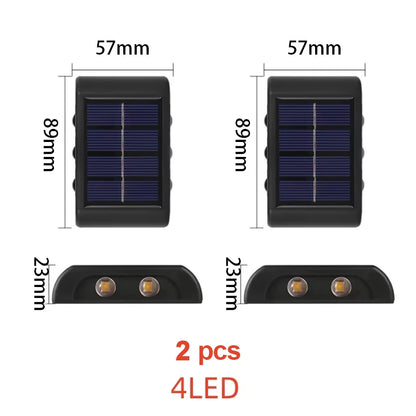 Nightwatch Solar Sensor Light | Waterproof Garden Wall Lamp