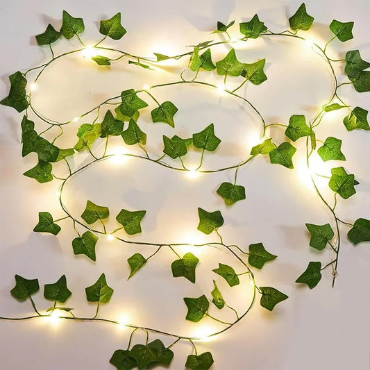 Ivy Trail Fairy Lights | Artificial Vine LED String, 2m