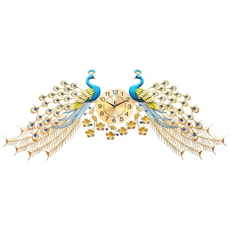 Starburst Wall Clock | Luxury Gold Silent Decorative Clock