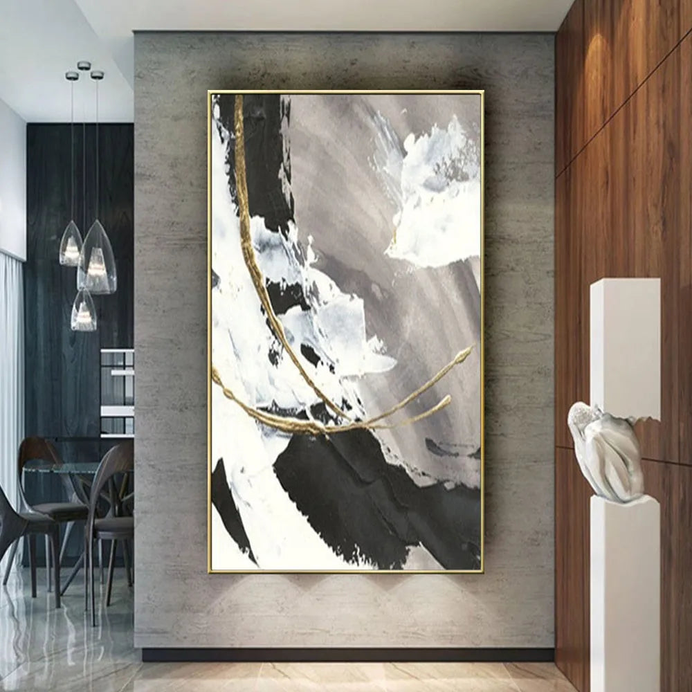 Atelier Abstract Canvas Art | Hand-Painted Textured Wall Painting