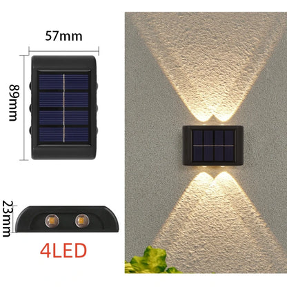 Nightwatch Solar Sensor Light | Waterproof Garden Wall Lamp