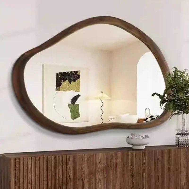Ripple LED Wall Mirror | Wavy Asymmetric Backlit Mirror