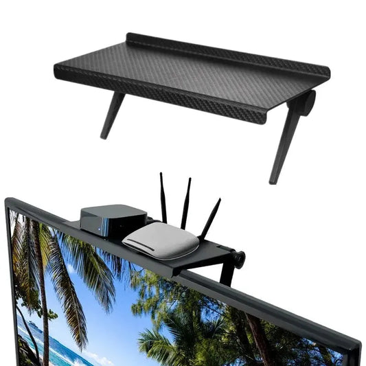 Ledge Mate Router Shelf | No-Drill TV & Set-Top Box Rack