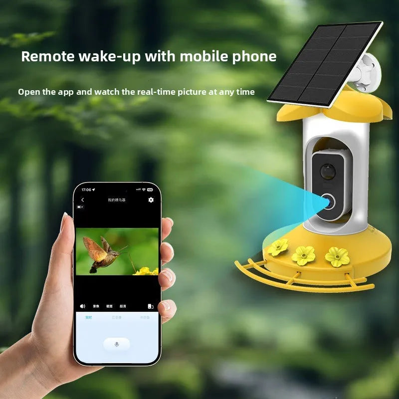 FeatherCam Solar Bird Feeder Camera | 2K WiFi Smart Bird Feeder