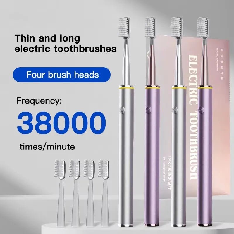 Aria Slim Sonic Toothbrush | Soft Bristle Electric Brush