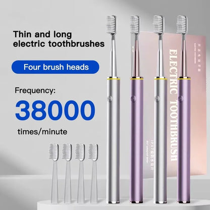 Aria Slim Sonic Toothbrush | Soft Bristle Electric Brush