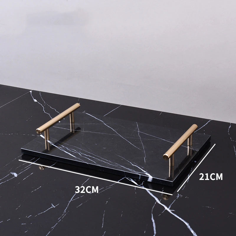 Nero Marble Bathroom Collection | Black Natural Marble Vanity Accessories