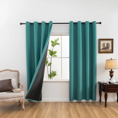Serene Blackout Curtains | Set of 2 Room Darkening Panels
