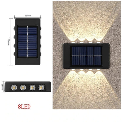 Nightwatch Solar Sensor Light | Waterproof Garden Wall Lamp