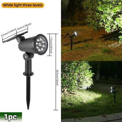 Prism Solar Spotlights | 9 LED RGB Landscape Lights