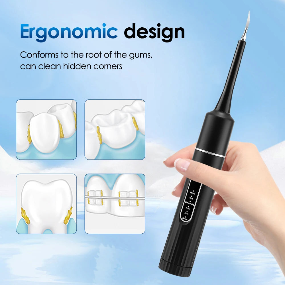 SonicPolish Tooth Cleaner | Rechargeable Plaque Remover