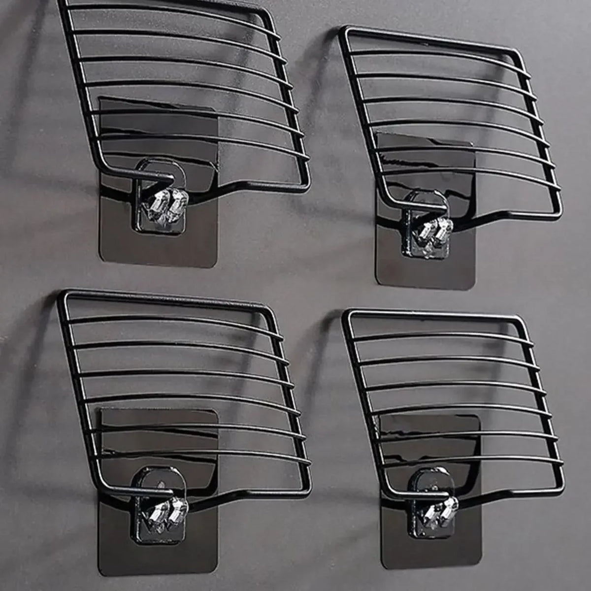 Wall-Mounted Stainless Steel Draining Soap Rack