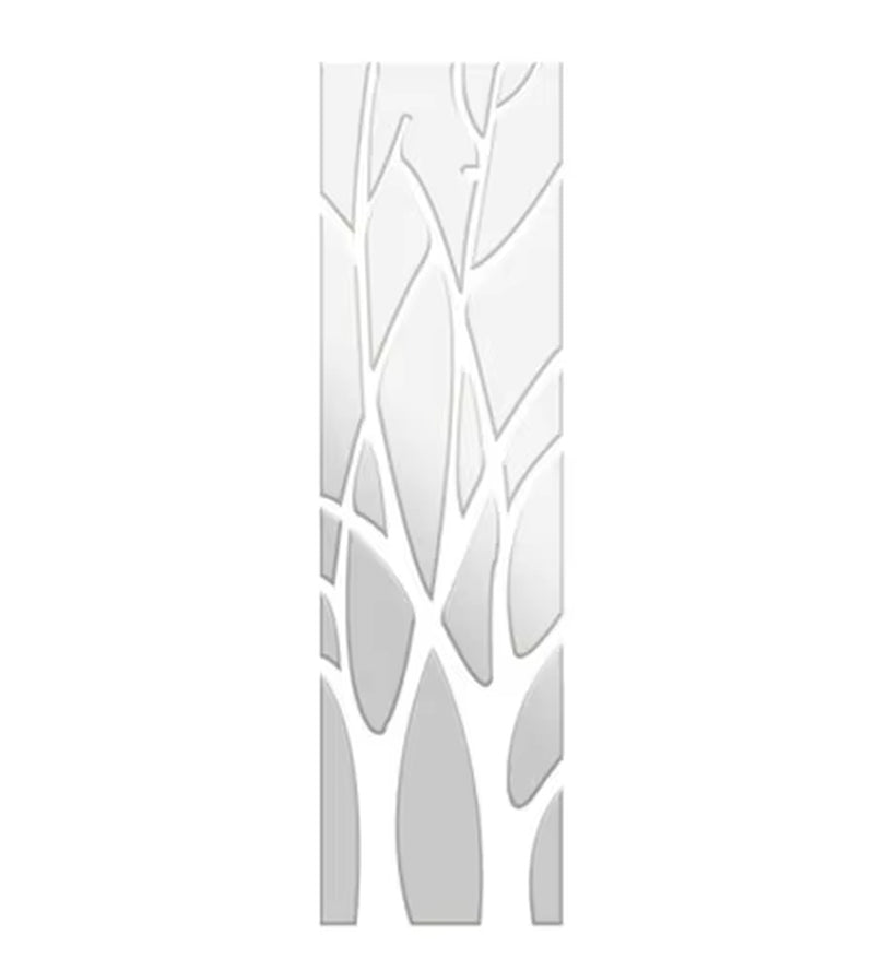 Tree Silhouette Acrylic Mirror Wall Decals